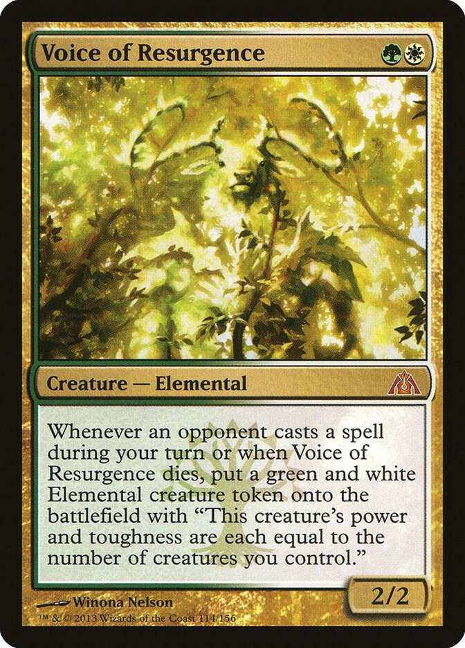 Voice of Resurgence, Dragon's Maze 114