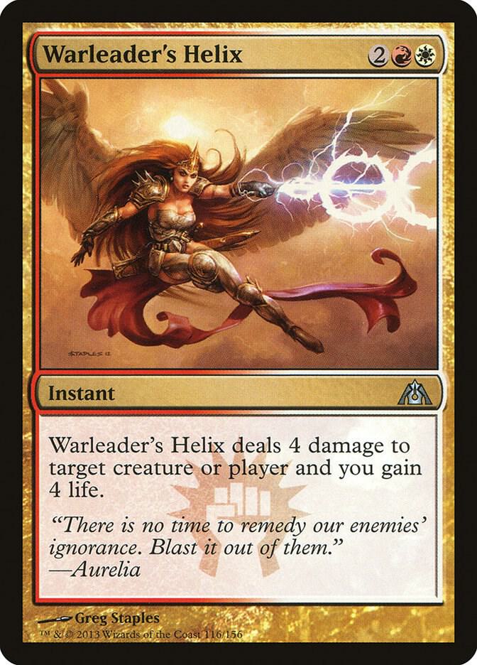 Warleader's Helix, Dragon's Maze 116