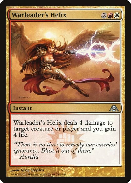 Warleader's Helix, Dragon's Maze 116