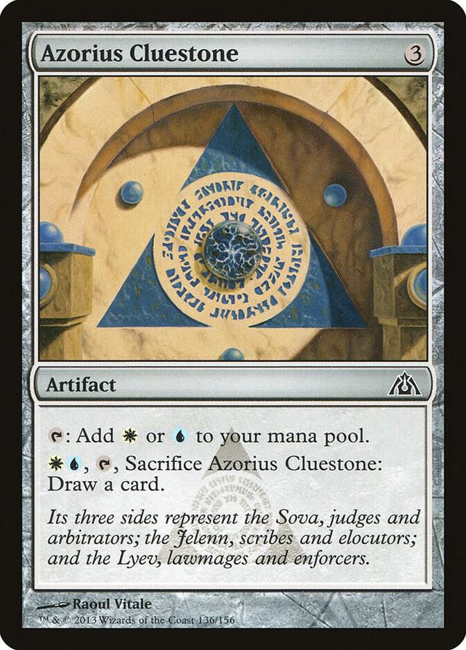Azorius Cluestone, Dragon's Maze 136