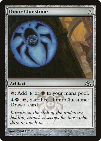 Dimir Cluestone, Dragon's Maze 138