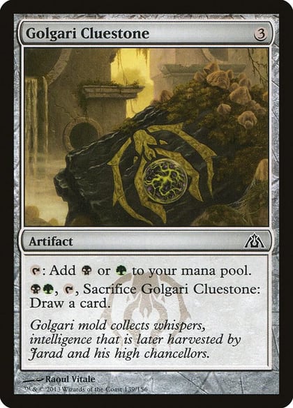 Golgari Cluestone, Dragon's Maze 139