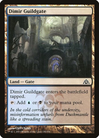 Dimir Guildgate, Dragon's Maze 148