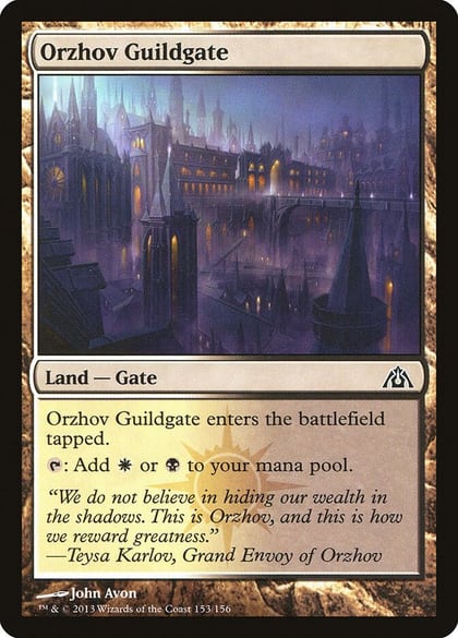 Orzhov Guildgate, Dragon's Maze 153