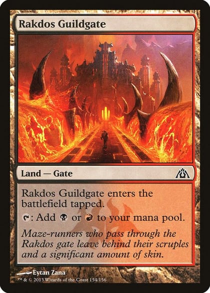 Rakdos Guildgate, Dragon's Maze 154