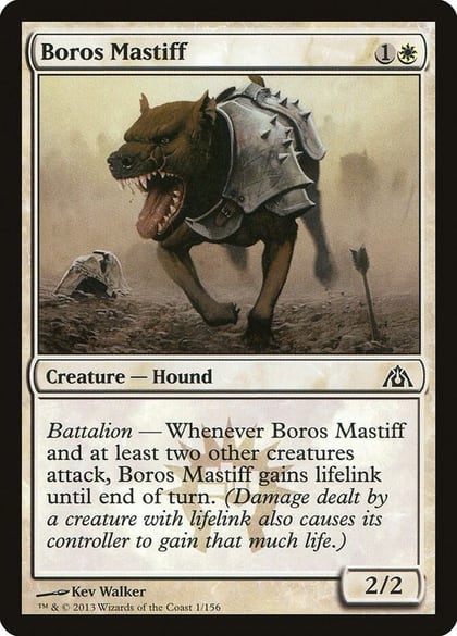 Boros Mastiff, Dragon's Maze 1