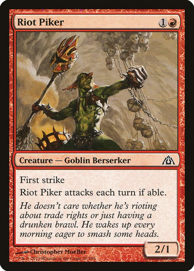 Riot Piker, Dragon's Maze 37