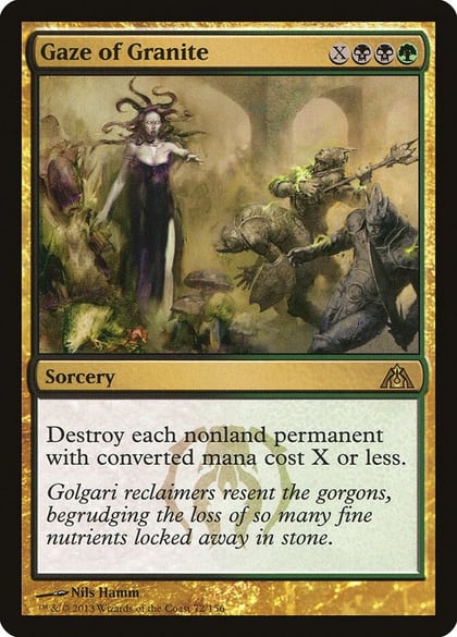 Gaze of Granite, Dragon's Maze 72