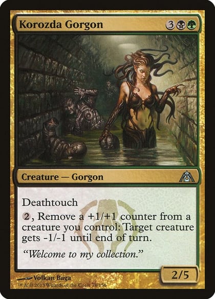 Korozda Gorgon, Dragon's Maze 78