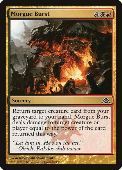 Morgue Burst, Dragon's Maze 86