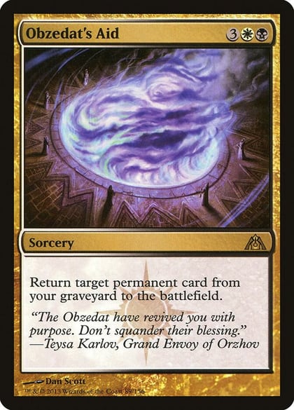 Obzedat's Aid, Dragon's Maze 89