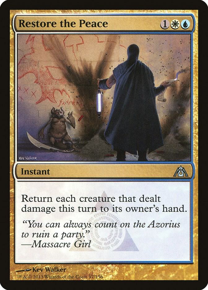 Restore the Peace, Dragon's Maze 97