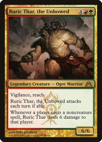 Ruric Thar, the Unbowed, Dragon's Maze 99