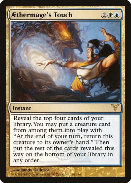 Aethermage's Touch, Dissension 101