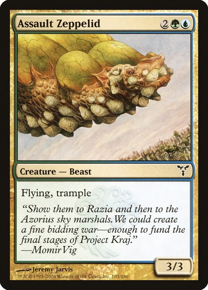 Assault Zeppelid, Dissension 103