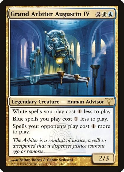 Grand Arbiter Augustin IV, Dissension 112