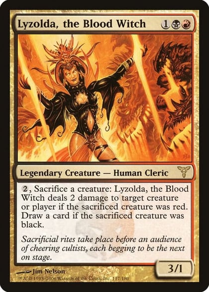 Lyzolda, the Blood Witch, Dissension 117