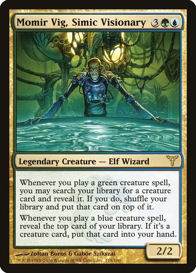 Momir Vig, Simic Visionary, Dissension 118