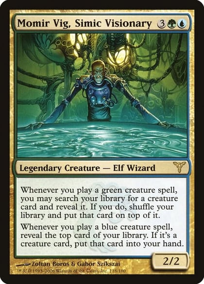 Momir Vig, Simic Visionary, Dissension 118