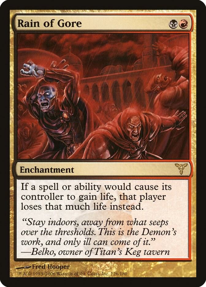 Rain of Gore, Dissension 126
