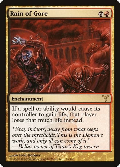 Rain of Gore, Dissension 126