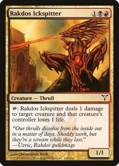 Rakdos Ickspitter, Dissension 128