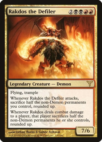 Rakdos the Defiler, Dissension 129
