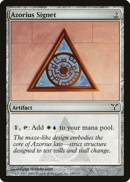 Azorius Signet, Dissension 159