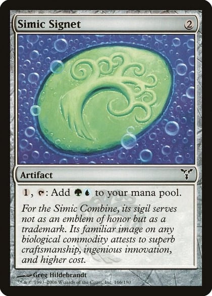 Simic Signet, Dissension 166