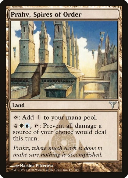 Prahv, Spires of Order, Dissension 177