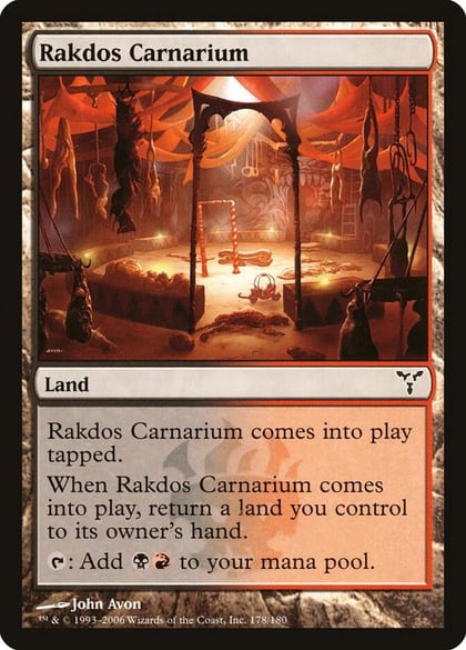 Rakdos Carnarium, Dissension 178