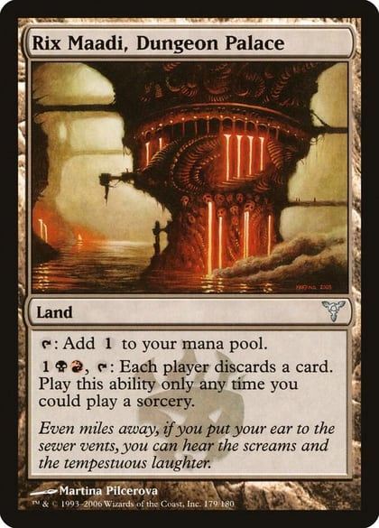Rix Maadi, Dungeon Palace, Dissension 179