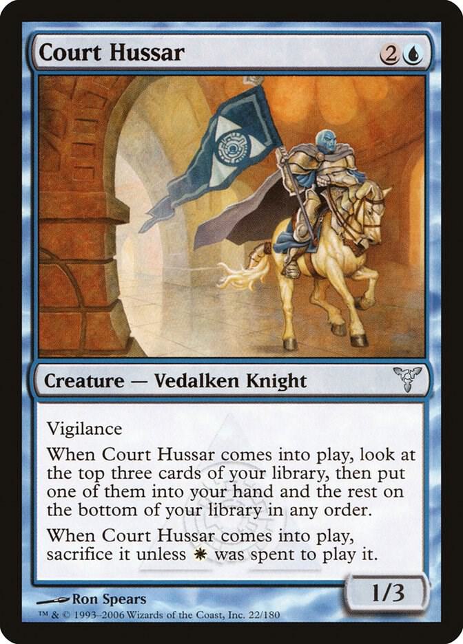 Court Hussar, Dissension 22