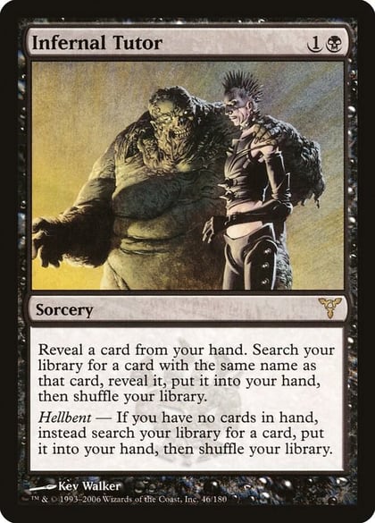 Infernal Tutor, Dissension 46