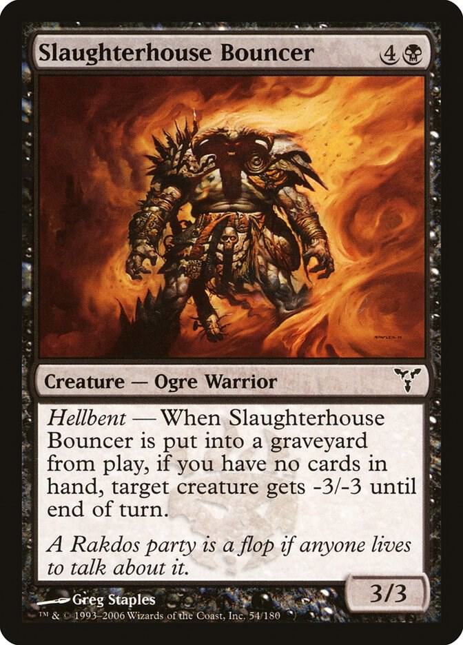 Slaughterhouse Bouncer, Dissension 54