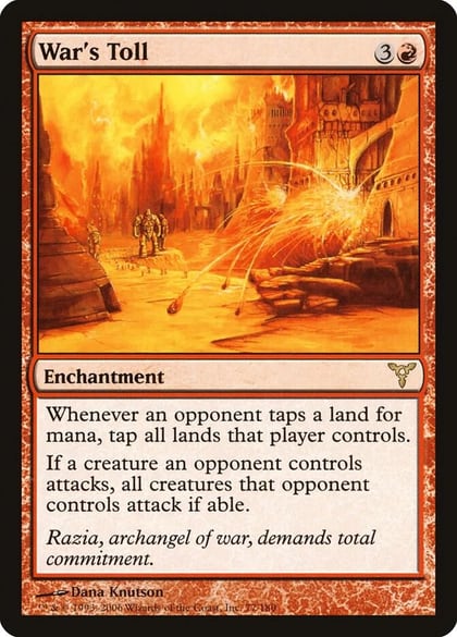 War's Toll, Dissension 77