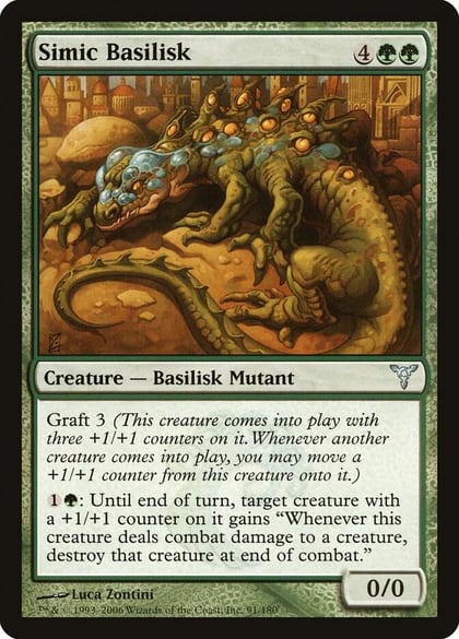 Simic Basilisk, Dissension 91