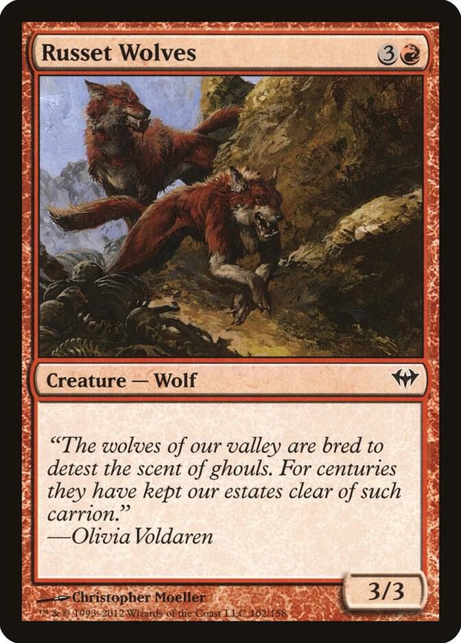 Russet Wolves, Dark Ascension 102