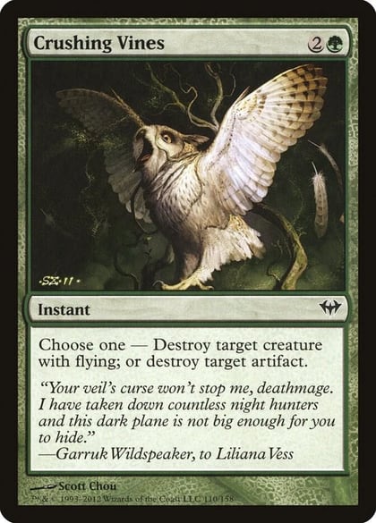 Crushing Vines, Dark Ascension 110