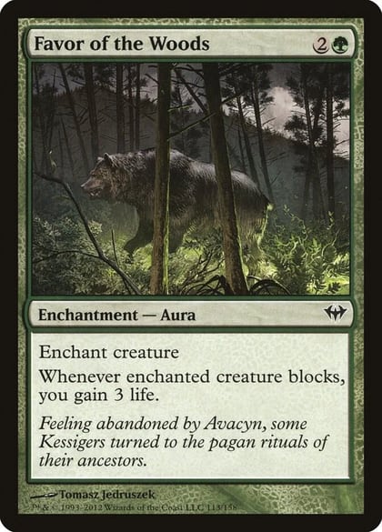 Favor of the Woods, Dark Ascension 113