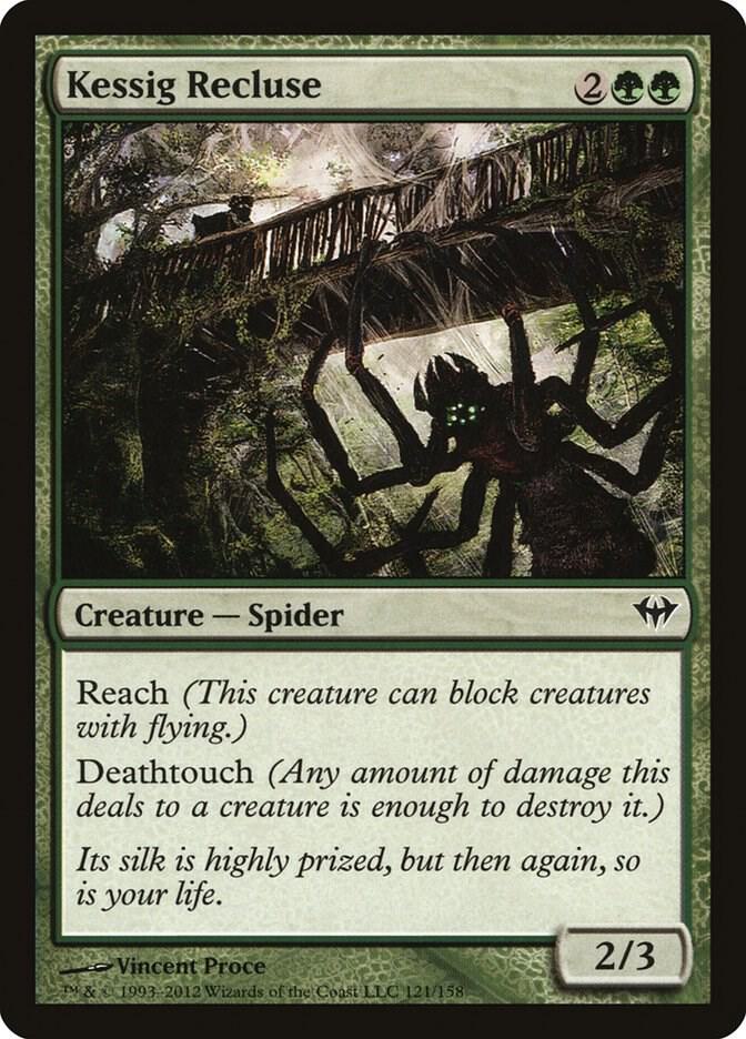 Kessig Recluse, Dark Ascension 121