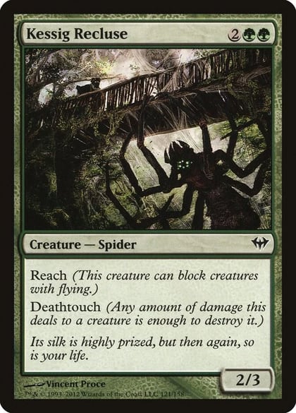 Kessig Recluse, Dark Ascension 121