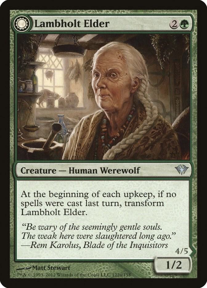 Lambholt Elder, Dark Ascension 122