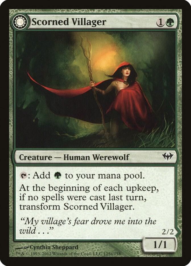 Scorned Villager, Dark Ascension 125