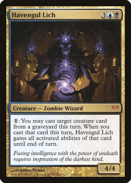 Havengul Lich, Dark Ascension 139