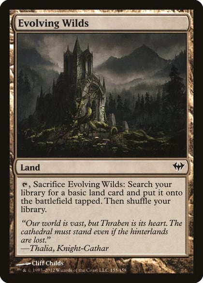 Evolving Wilds, Dark Ascension 155
