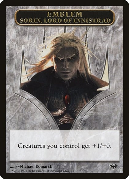 Emblem - Sorin, Lord of Innistrad, Dark Ascension 3