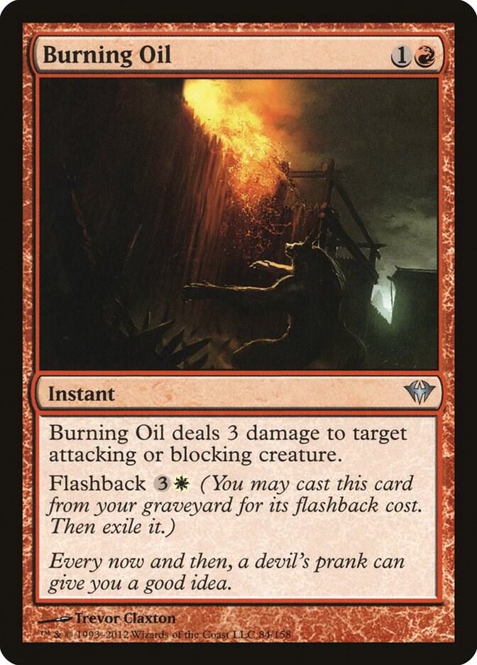 Burning Oil, Dark Ascension 84