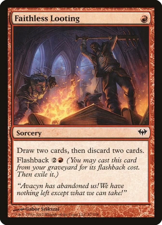 Faithless Looting, Dark Ascension 87