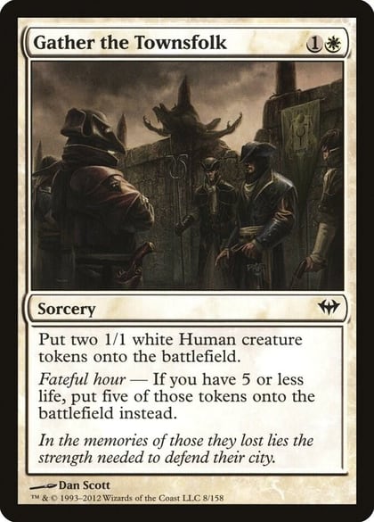 Gather the Townsfolk, Dark Ascension 8